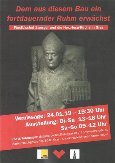 Ausstellung Fürstbischof Zwerger und die Herz-Jesu-Kirche in Graz